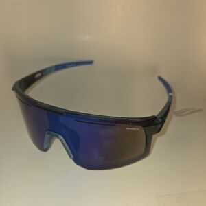 BearPaw Blue Mirrored Shield Sunglasses
